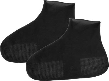 The Black Rain Boots Come In A Classic Solid Black Color For Added Coolness. Made Of Waterproof Material, It Is Of Good Quality, Non-slip And Wear-res